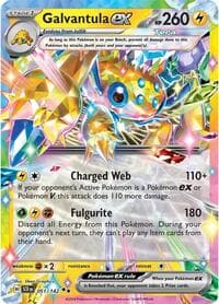 Galvantula ex - SV07: Stellar Crown - Pokemon card