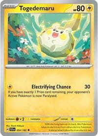 Togedemaru - SV07: Stellar Crown - Pokemon card