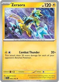 Zeraora - SV07: Stellar Crown - Pokemon card
