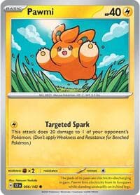Pawmi - SV07: Stellar Crown - Pokemon card