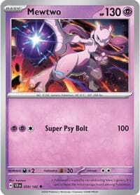 Mewtwo - SV07: Stellar Crown - Pokemon card