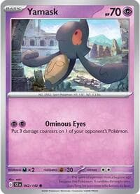 Yamask - SV07: Stellar Crown - Pokemon card
