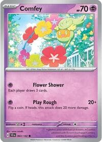 Comfey - SV07: Stellar Crown - Pokemon card