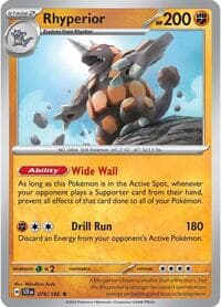 Rhyperior - SV07: Stellar Crown - Pokemon card