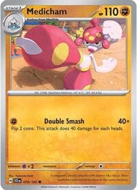 Medicham - SV07: Stellar Crown - Pokemon card