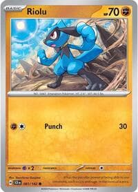 Riolu - SV07: Stellar Crown - Pokemon card