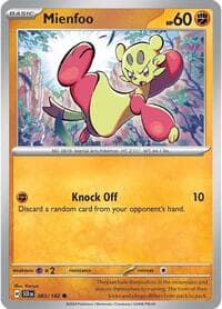 Mienfoo - SV07: Stellar Crown - Pokemon card