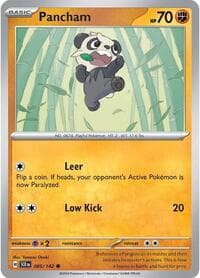 Pancham - SV07: Stellar Crown - Pokemon card