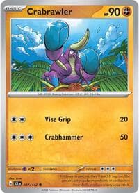 Crabrawler - SV07: Stellar Crown - Pokemon card