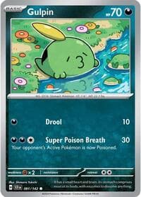 Gulpin - SV07: Stellar Crown - Pokemon card