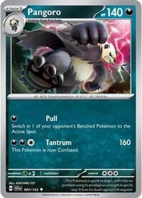 Pangoro - SV07: Stellar Crown - Pokemon card
