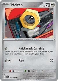 Meltan - SV07: Stellar Crown - Pokemon card