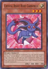Crystal Beast Ruby Carbuncle - Legendary Collection 2 - YuGiOh card