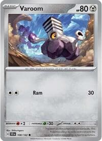 Varoom - SV07: Stellar Crown - Pokemon card
