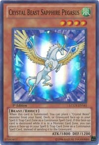Crystal Beast Sapphire Pegasus - Legendary Collection 2 - YuGiOh card