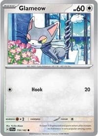 Glameow - SV07: Stellar Crown - Pokemon card