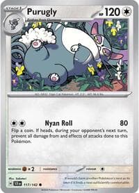 Purugly - SV07: Stellar Crown - Pokemon card