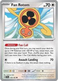 Fan Rotom - SV07: Stellar Crown - Pokemon card