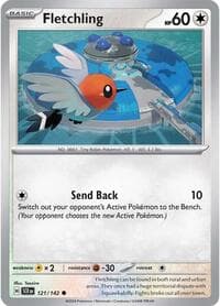 Fletchling - SV07: Stellar Crown - Pokemon card