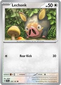 Lechonk - SV07: Stellar Crown - Pokemon card