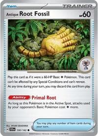Antique Root Fossil - SV07: Stellar Crown - Pokemon card