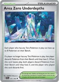 Area Zero Underdepths - SV07: Stellar Crown - Pokemon card