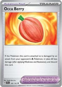 Occa Berry - SV07: Stellar Crown - Pokemon card