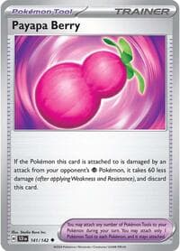 Payapa Berry - SV07: Stellar Crown - Pokemon card