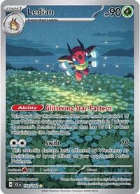 Ledian - SV07: Stellar Crown - Pokemon card