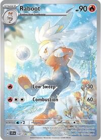 Raboot - SV07: Stellar Crown - Pokemon card