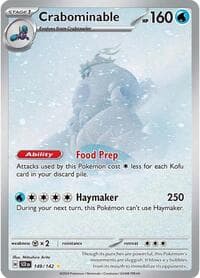 Crabominable - SV07: Stellar Crown - Pokemon card