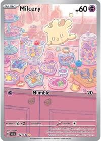Milcery - SV07: Stellar Crown - Pokemon card
