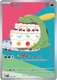 Gulpin - SV07: Stellar Crown - Pokemon card
