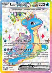 Lapras ex - SV07: Stellar Crown - Pokemon card