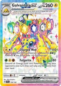 Galvantula ex - SV07: Stellar Crown - Pokemon card