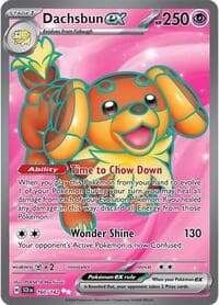 Dachsbun ex - SV07: Stellar Crown - Pokemon card