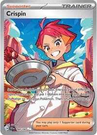 Crispin - SV07: Stellar Crown - Pokemon card