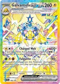 Galvantula ex - SV07: Stellar Crown - Pokemon card
