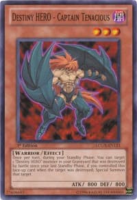 Destiny HERO - Captain Tenacious - Legendary Collection 2 - YuGiOh card