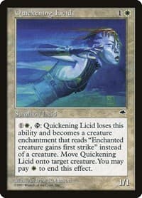 Quickening Licid - Tempest - Magic: The Gathering card