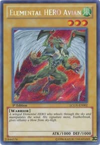 Elemental HERO Avian (Alternate Art) - Legendary Collection 2 - YuGiOh card