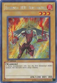Elemental HERO Burstinatrix (Alternate Art) - Legendary Collection 2 - YuGiOh card