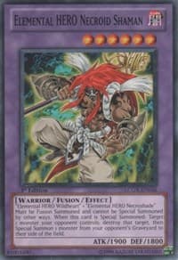 Elemental HERO Necroid Shaman - Legendary Collection 2 - YuGiOh card