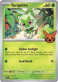 Sprigatito - Trick or Trade BOOster Bundle 2024 - Pokemon card