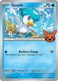 Quaxly - Trick or Trade BOOster Bundle 2024 - Pokemon card