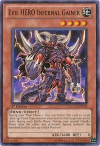 Evil HERO Infernal Gainer - Legendary Collection 2 - YuGiOh card