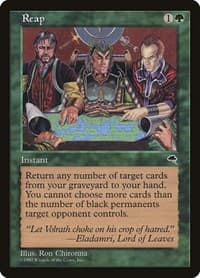 Reap - Tempest - Magic: The Gathering card