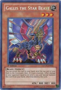 Gallis the Star Beast - Legendary Collection 2 - YuGiOh card