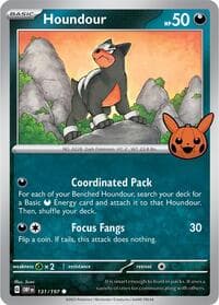 Houndour - Trick or Trade BOOster Bundle 2024 - Pokemon card