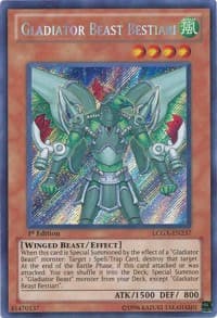 Gladiator Beast Bestiari - Legendary Collection 2 - YuGiOh card
